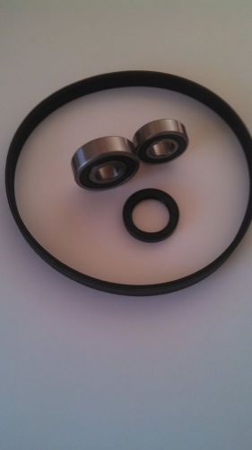 Electrolux dito dean TRS22 AND TR23 TR24  BEARING KIT BELT AND SEAL