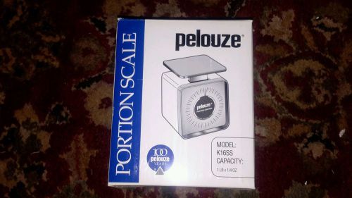 Pelouze k16ss compact portioning control scale 16 oz. for sale