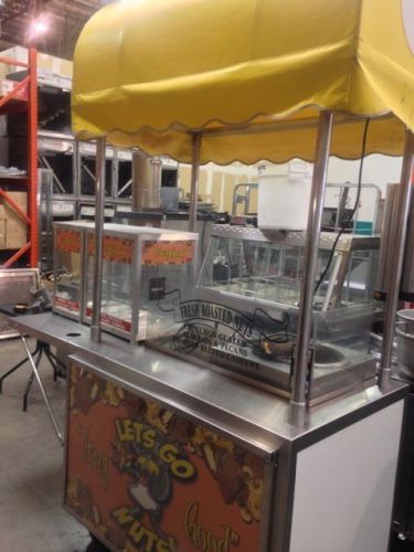 Nutty bavarian nut roasting/glazing arena cart for sale