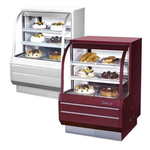 NEW Turbo Air 36&#034; Refrigerated Bakery Case with Curved Glass!!