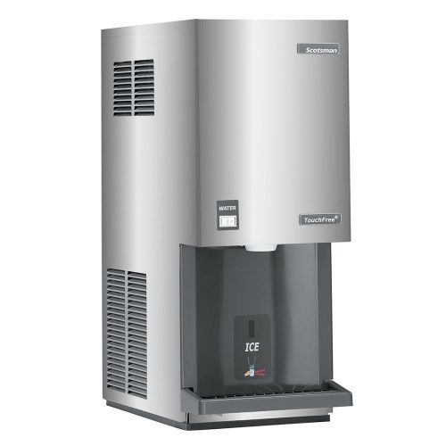 New scotsman mdt3f12a-1 touchfree air cool flake ice machine and dispenser 392 for sale