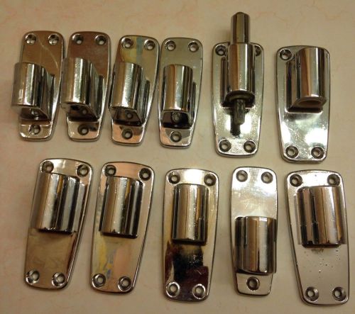 A lot of misc. kason refrigarator cooler door hardware hinge parts 11pieces for sale