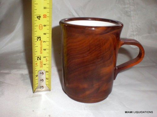 valiant mug retro vintage Walnut Continental Plastics 8006