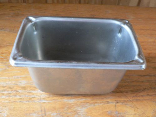 VOLLRATH  SUPER PAN 1/9 size STAINLESS STEEL Steam Table Pan 4&#034; Deep