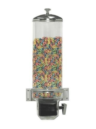 Cereal Dispenser CRD-1WM Single PC Cylinders Wall Mount Update International