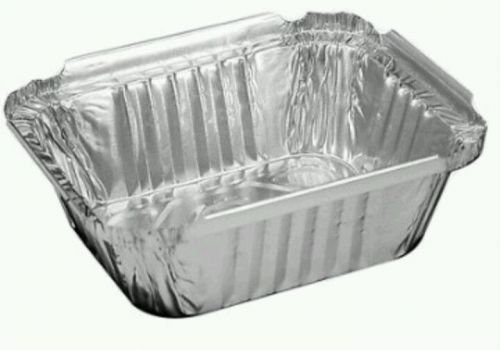 Handi-Foil 1 lb. Oblong Pans  - Aluminum Take-Out Containers-disposable 100 ct