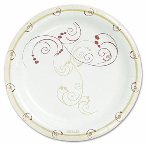 Solo Cup Paper Dinnerware Plate, 8.5&#034;, Tan, 500 per Carton (SCCMP9J8001CT)