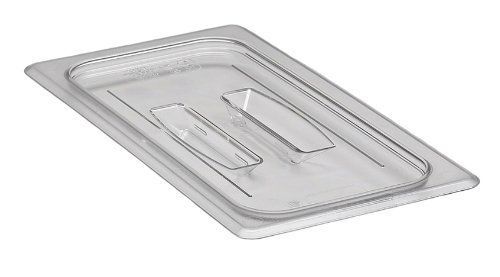Cambro 30CWCH135 Clear Camwear 1/3 Size Food Pan Cover with Handle