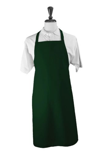 12 NEW GREEN APRONS CHEFS APPERAL POLYESTER PEN POCKET