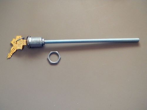 Fort lock double bitted gumball/vending machine lock 5/16&#034; threaded rod for sale