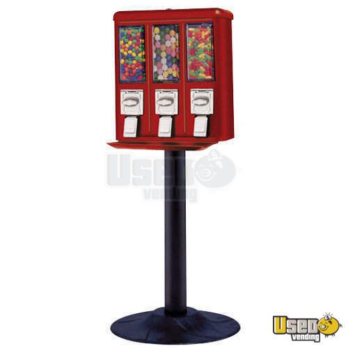 NEW METAL  2 triple vending machine &amp;1 free double  machine