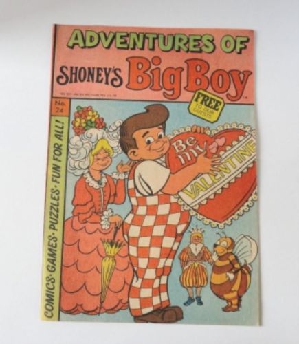 Shoney&#039;s Big Boy - Free to Guests - Old Comic Book - #24 -  -