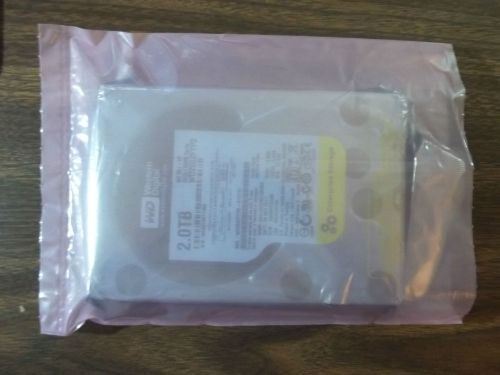 LOT - 6 each x 6 X 8 ANTI STATIC PINK POLY BAGS for Hard Drives !!!!