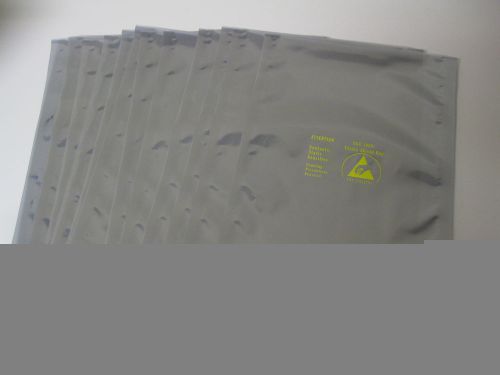 Lot of 12  Anti-Static Shield Bags SCC 1000 - 7 x 10&#034;  Straight Top  New