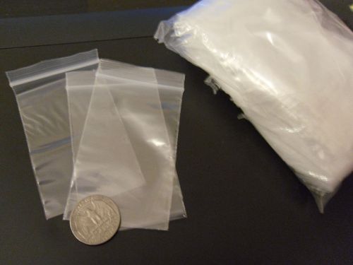 2 by 3-Inch 100 Self Sealing Plastic Bags