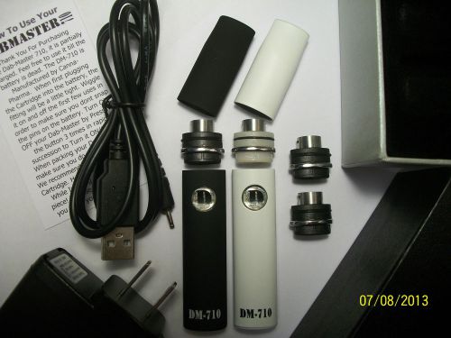 DabMaster 710,Cloud,Atmos Black and white set of 2 w/2 Free Coils