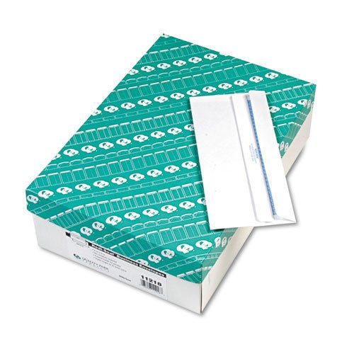 Redi-Seal Envelope, Security, #10, Contemporary, White, 500/Box