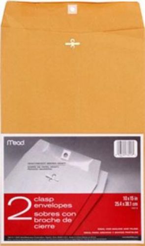 Mead Envelopes Mead Clasp 10&#039;&#039; x 14&#039;&#039; 2 Count