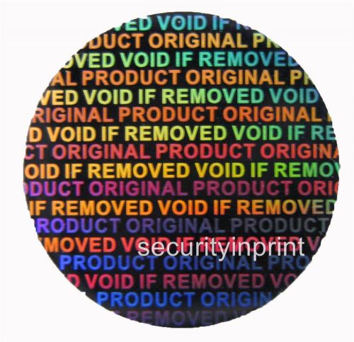 81 Hologram Security Stickers holographic labels ORIGINAL PRODUCT  C15-1S
