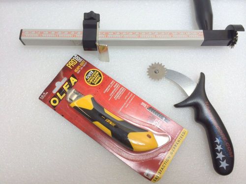 3 Packaging Tools HandyScore Box Sizer OLFA Heavy-Duty Auto-Lock Utility Knife