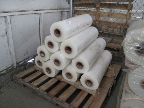 Machine Stretch Wrapping Shipping Palletizing 30&#034; x 5000ft 80ga Film Pallet