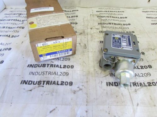 SQUARE D INDUSTRIAL PRESSURE SWITCH CLASS 9012  TYPE ACW-9 NEW