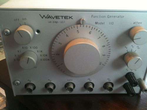 Wavetek Function Generator Model 110