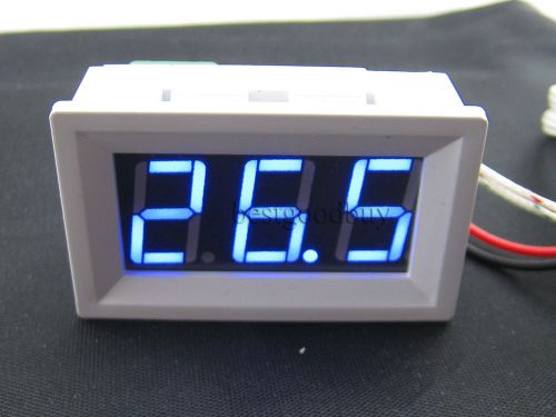 bule led 0-999° C temperature thermocouple thermometer Digital temp panel meter