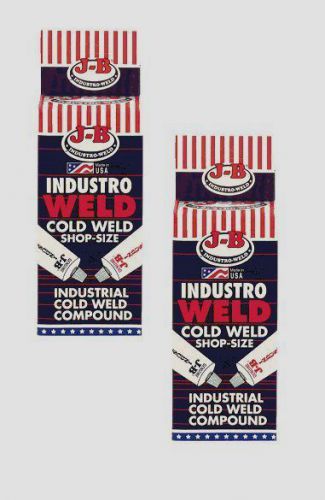 2 Box JB WELD Cold Weld Industro Industrial 5oz Tubes Epoxy Glue Adhesive Filler