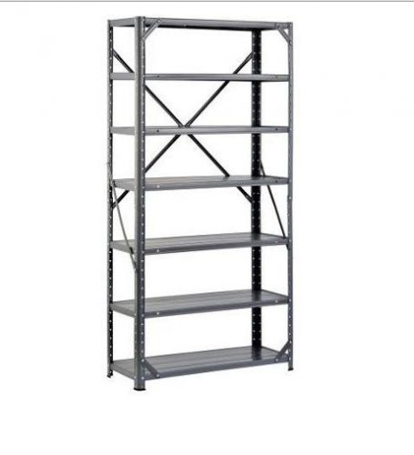 7 tier shelf storage heavy duty metal steel shelving unit organizer home garage for sale