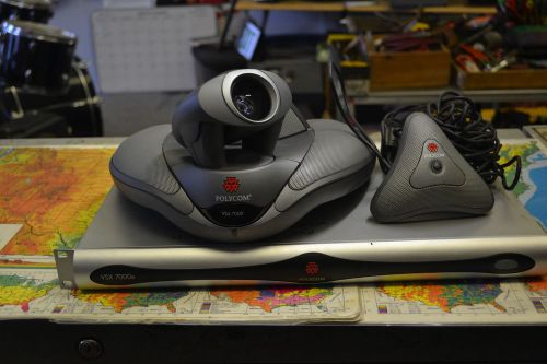 Polycom VSX 7000E with vxs7000 Camera Microphone Video Conference System