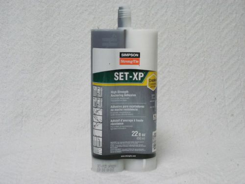 Simpson Strong Tie SET-XP22 22-oz Structural EpoxyTie Anchoring Adhesive