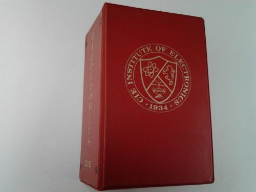 Cleveland Institute of Electronics Empty Binder for booklets under 9&#034; high