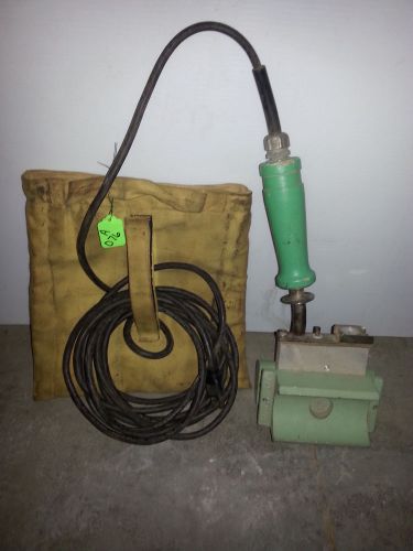 McElroy Pipe Fusion  Plastic Welder Heating Iron 2&#034; IPS (Item #A076)