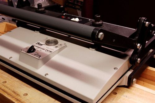 SEAL BIENFANG 210M COMMERCIAL DRY MOUNT HEAT PRESS EXCELLENT WITH 2 ROLLS PAPER