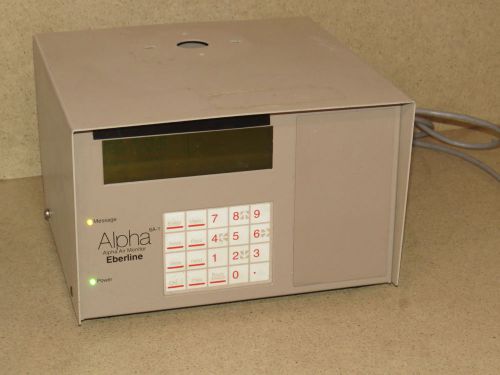 Eberline model alpha 6a-1 continuous alpha air particulate monitor (al4) for sale