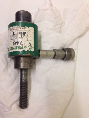 greenlee Hydraulic knockout 746