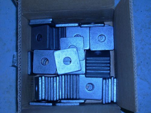 Heavy Duty Square Washer 3&#034; x 3&#034;, 7/8&#034; Hole 5/16&#034; Thick Quantity 50pc.