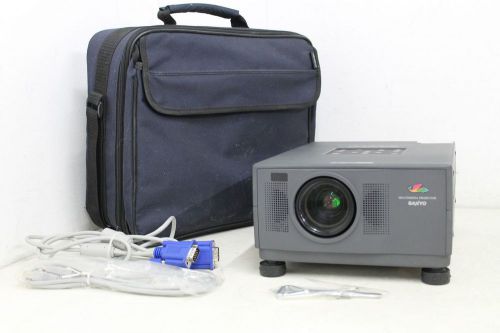 SANYO PLC-XU10B Projector &amp; Case 800 ANSI XGA 1024x768 S-Video RCA 15-Pin