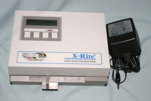 X-Rite X Rite Auto Scan Densitometer DTP32R DTP 32R Tested Good Condition
