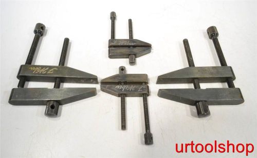 Lot of starrett no. 161-c 161-e parallel machinists clamps 3568-39 for sale