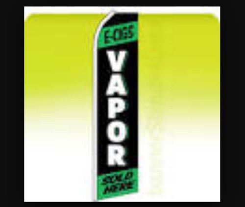 Feather Swooper Banner 15&#039; E Cigs Vapor Sold Here