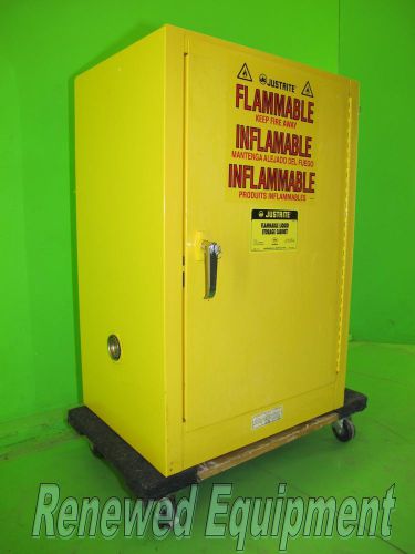 Justrite 25710 sure-grip ex 12 gallon flammable liquid storage cabinet for sale