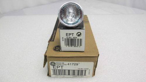 GE  QUARTZ HALOGEN LAMP 41729 EPT 10.8V  42W (SOLD IN  CASE OF  10 EA).