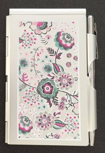 Wellspring Flip Note w/Pen - Whimsical Blooms #1713 - NEW!