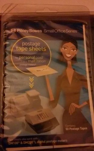pitney bowes postage tape sheets