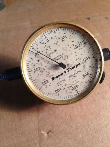 Brown and sharpe dial indicator for sale