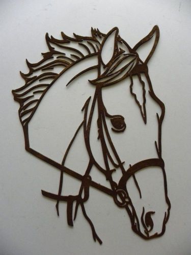 Horse head DXF file for CNC laser, plasma cutter,or router