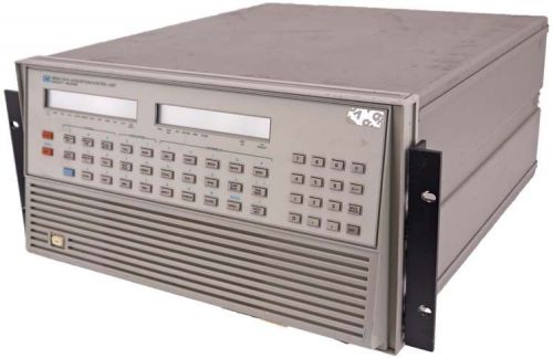 HP Agilent 3852A Data Acquisition Mainframe Control Unit 5U +44701A Voltmeter