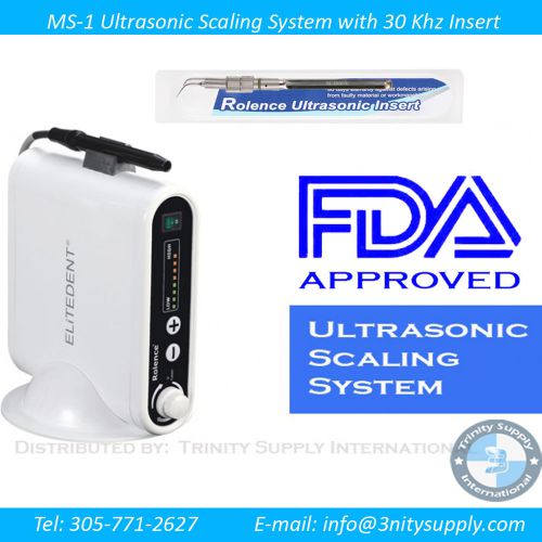 Dental Ultrasonic Magneto Scaler + 30khz insert+FDA. Multi-frequency ultrasonic